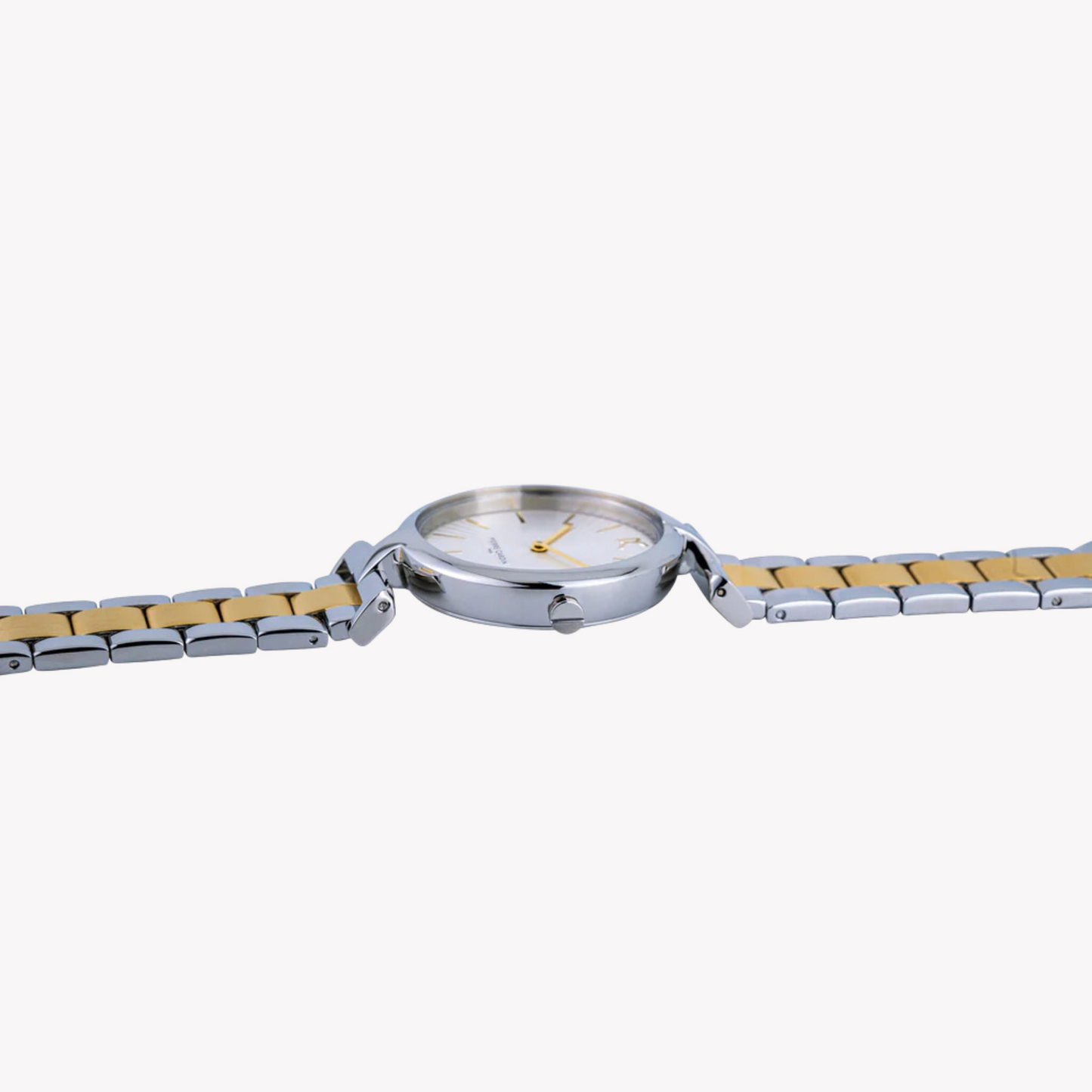 Pierre Cardin Women's Silver & Gold Watch, Silver Dial | Cmd.3510