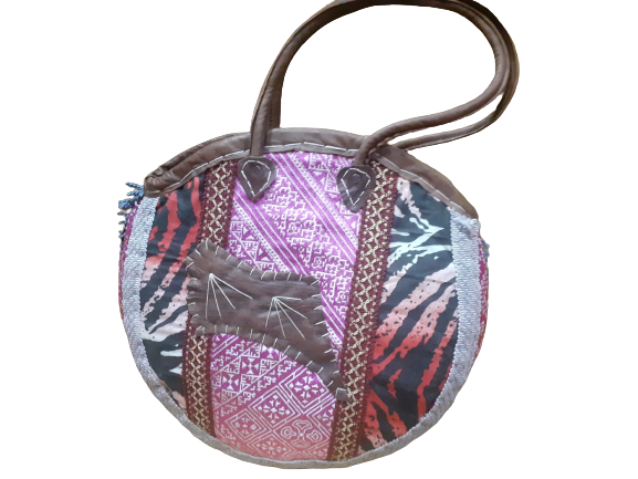 Capazo redondo con dos asas