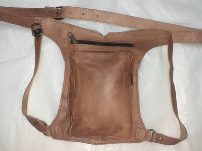 Riñonera Motorista cremalleras