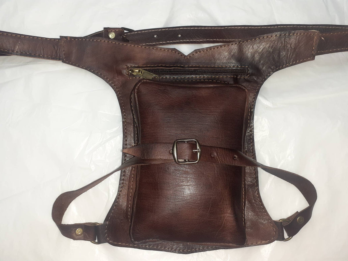 Riñonera Motorista cremalleras