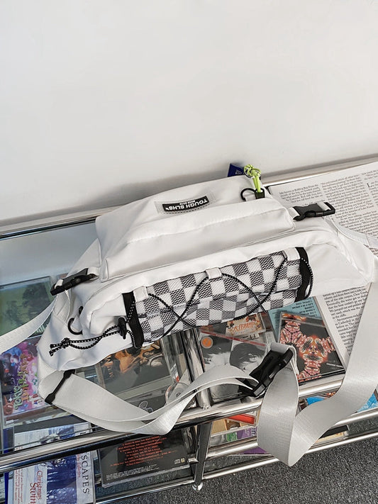 Couple Crossbody Fanny Pack for Men&Women,Large Waist Bag & Hip Bum Bag with Adjustable Strap for Outdoors Workout