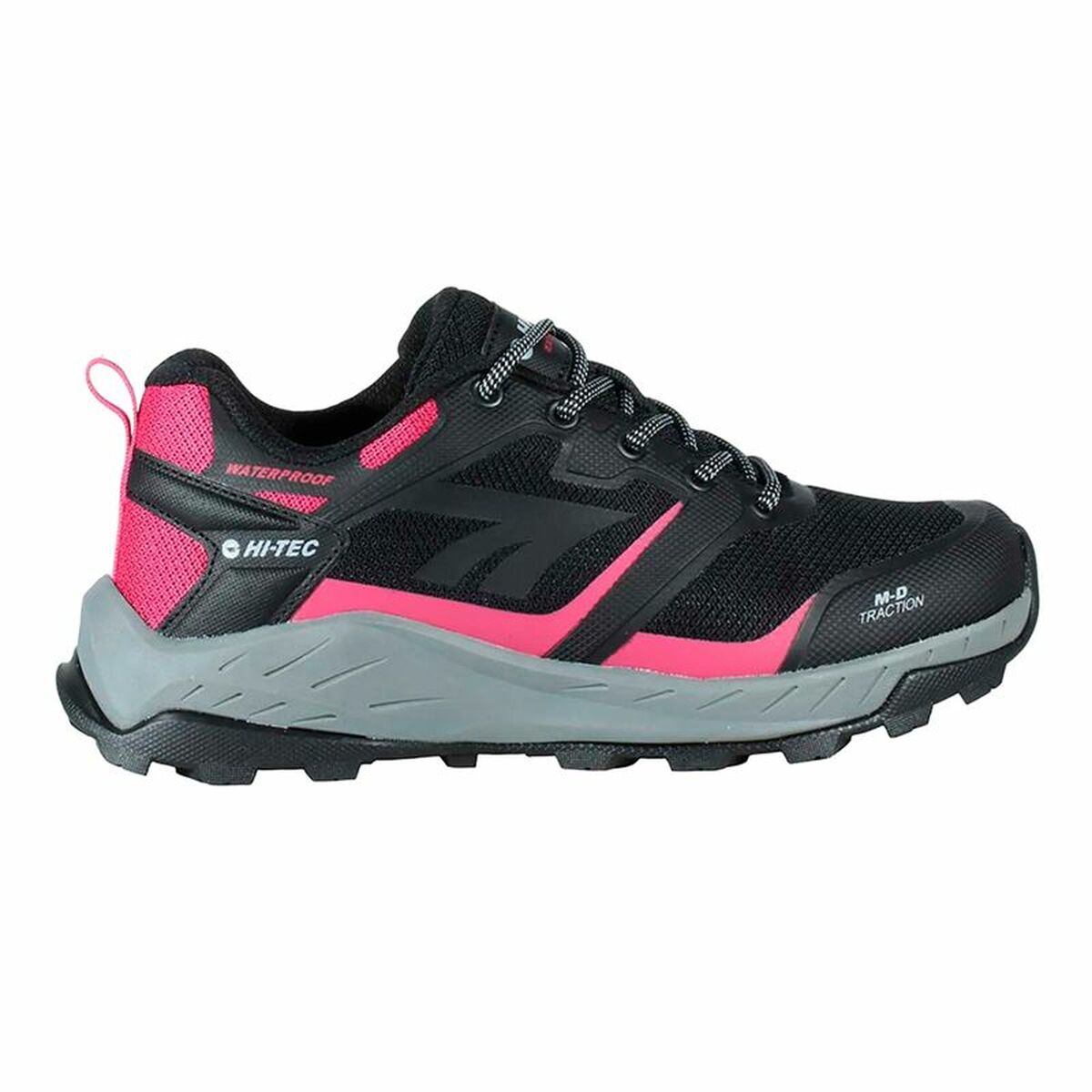 Baskets de sport pour femmes Hi-Tec Toubkal Low Wp noires