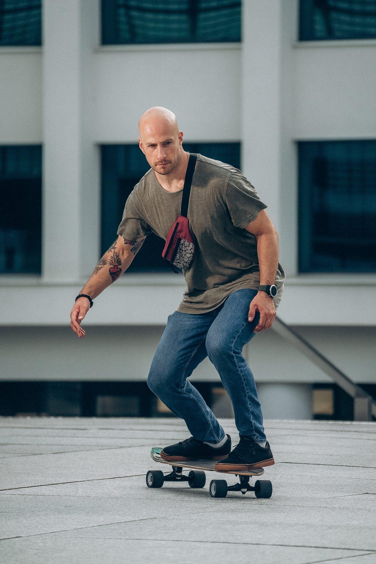 Waterproof classic waist bag LAVENDER