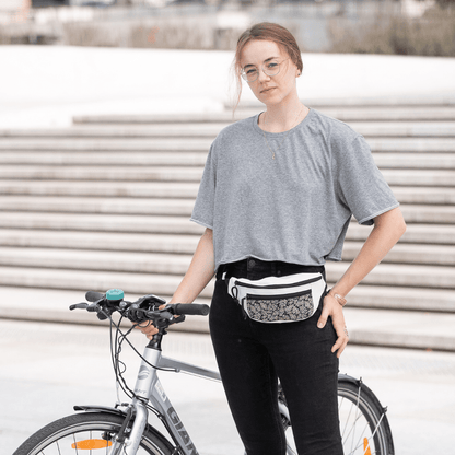 Waterproof classic waist bag LAVENDER