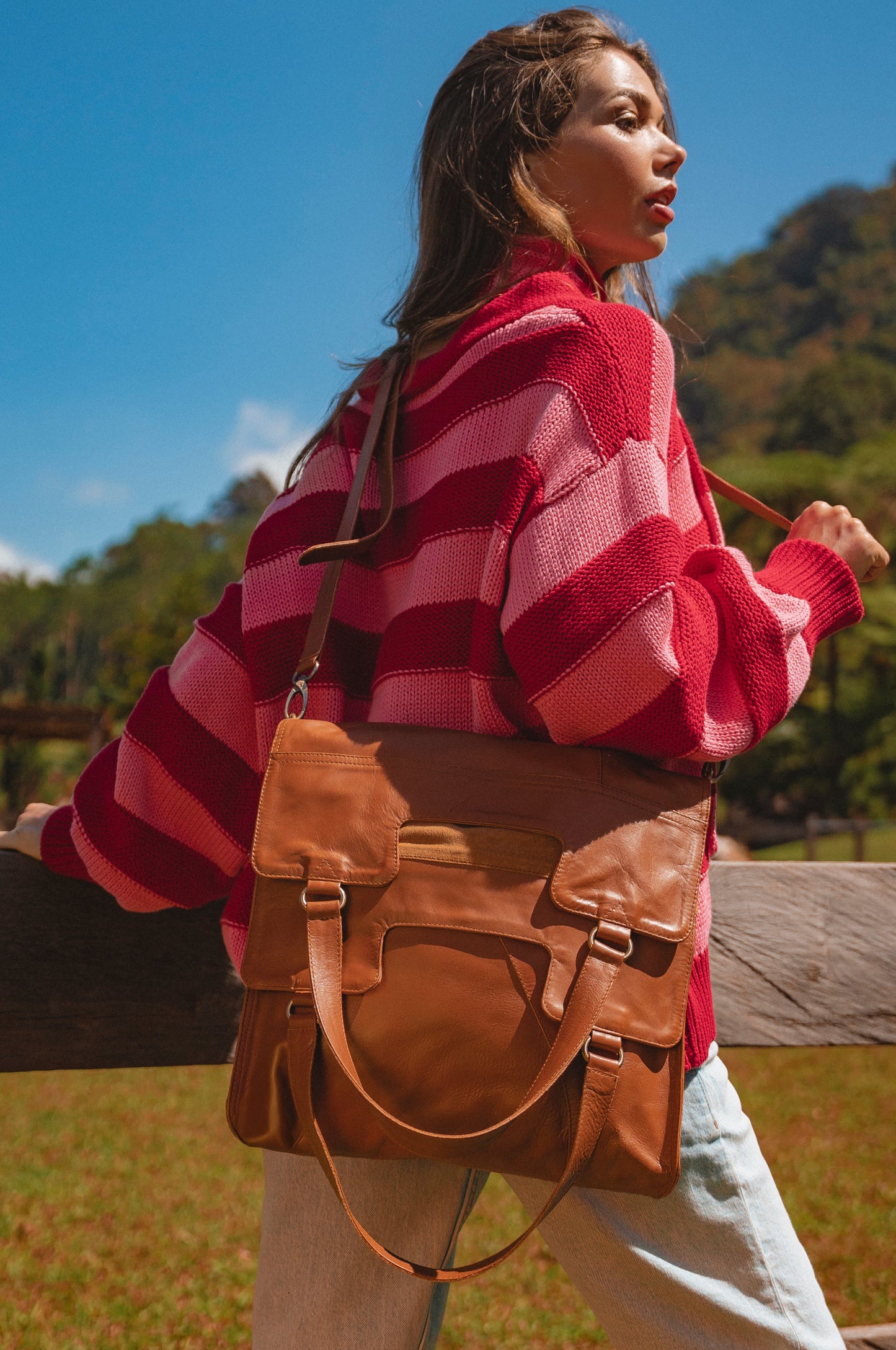 Mi Vida Foldover Tote