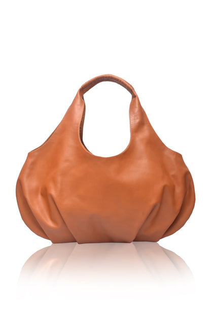 Velara Small Slouchy Leather Tote