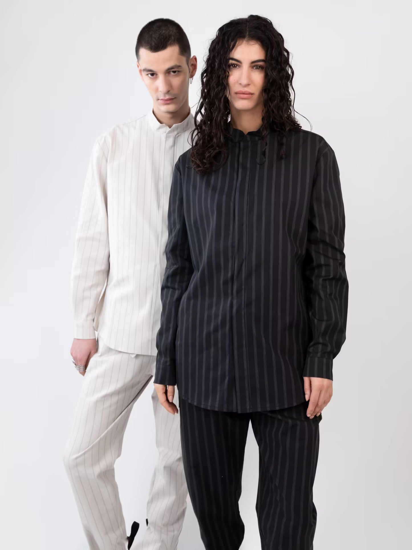 Chemise Yaku - Black Stripes