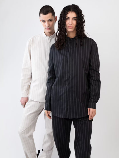 Chemise Yaku - Black Stripes