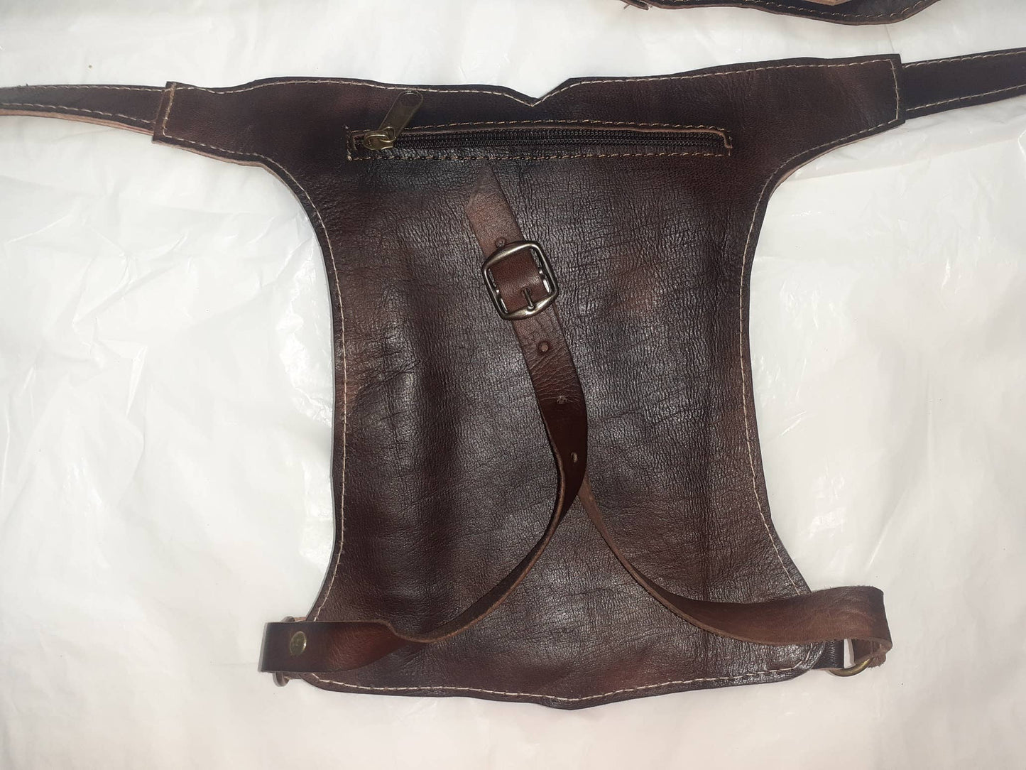 Riñonera Motorista cremalleras