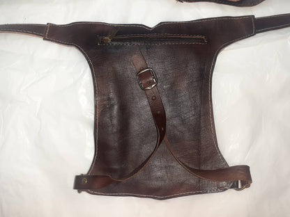 Riñonera Motorista cremalleras