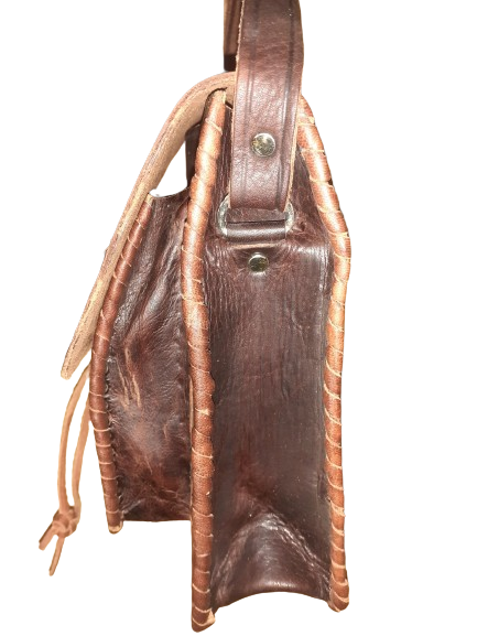 Bolso cuadrado cuerda Mediano combinado