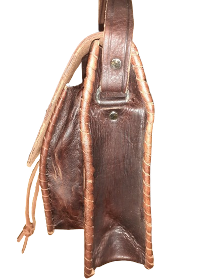 Bolso cuadrado cuerda Mediano combinado