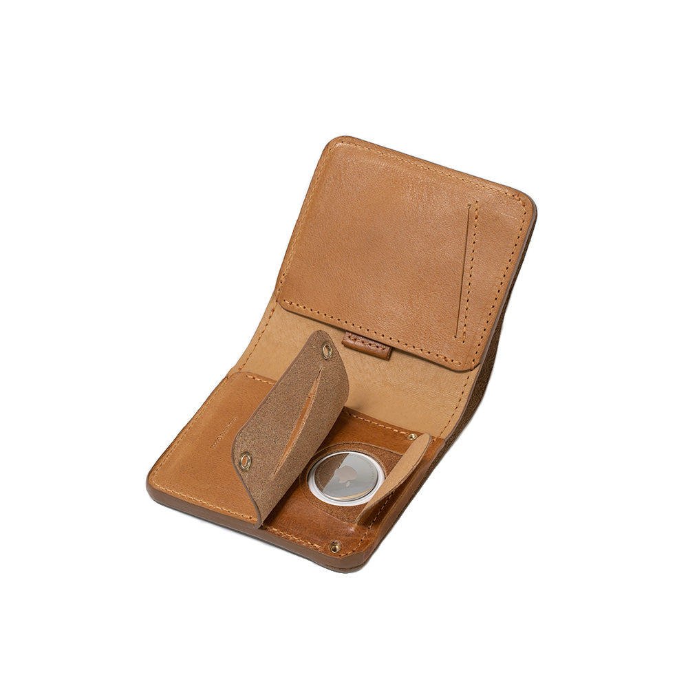 Leather Billfold 1.0 Wallet for AirTag (OUTLET)