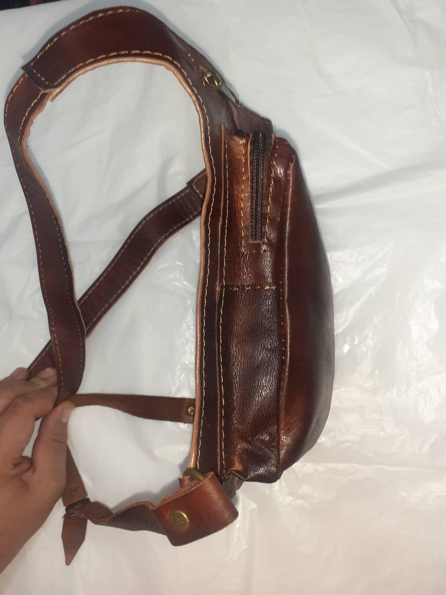 Riñonera Motorista cremalleras