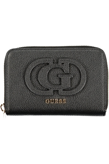 GUESS JEANS WOMEN'S BLACK WALLET