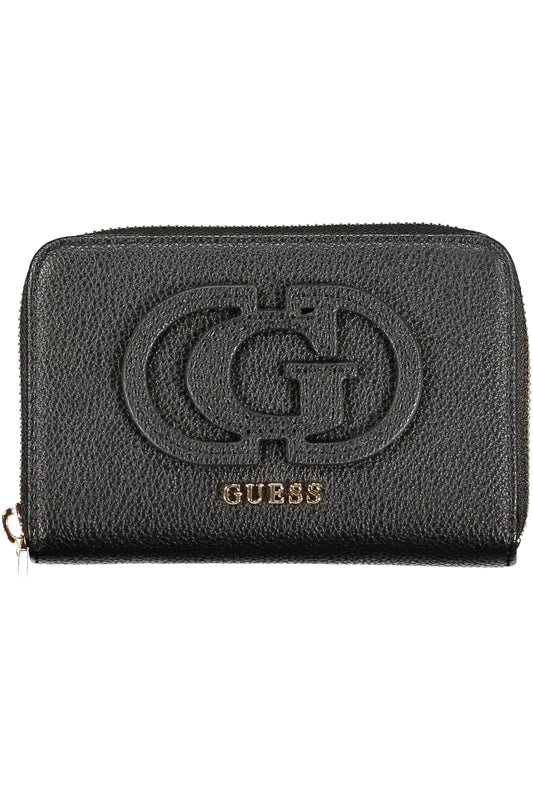GUESS JEANS WOMEN'S BLACK WALLET